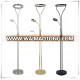 Home decor glass shades multi light floor lamp led/mother and son floor standing lamps modern