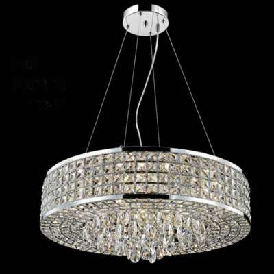 Modern crystal chandelier dining light contemporary hanging lamp